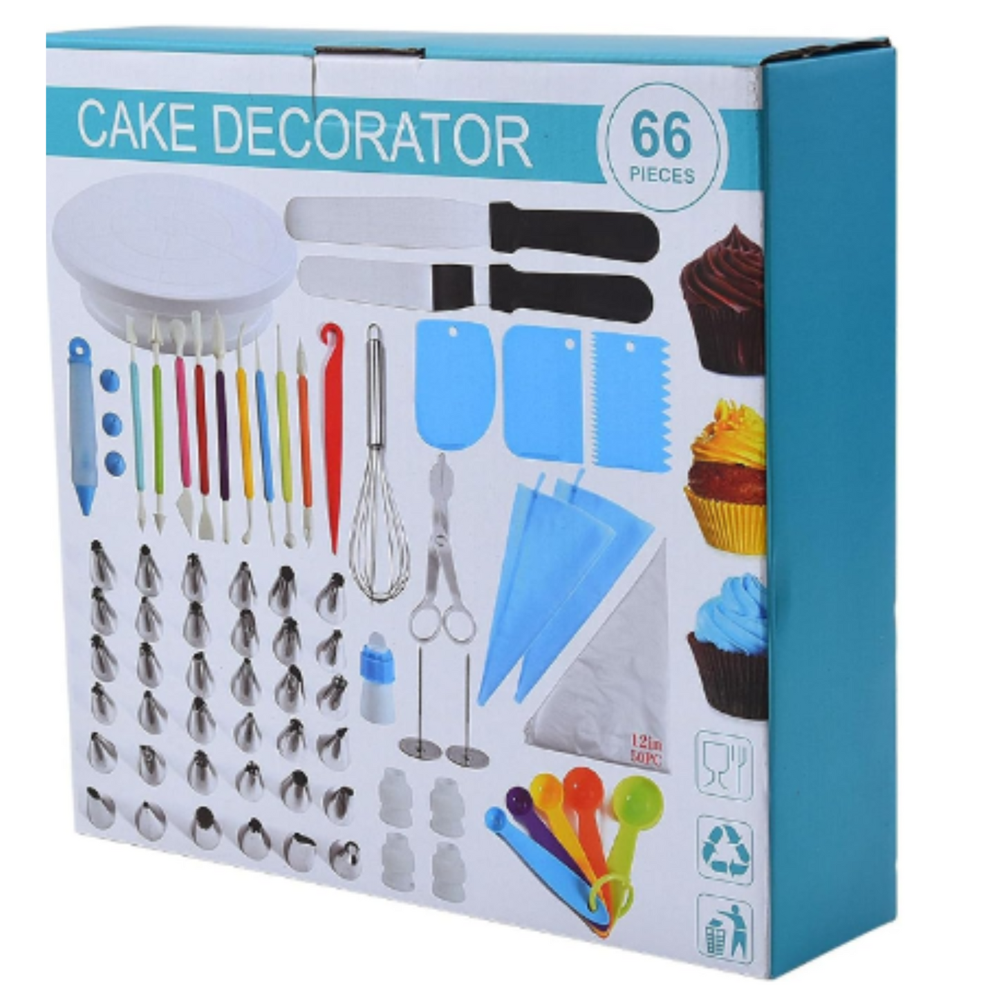 Kit Pastelero de 66 Piezas